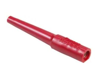 Fluke PJKPL 3564-2 Banana Plug Test Adapter With .093 Socket, Red