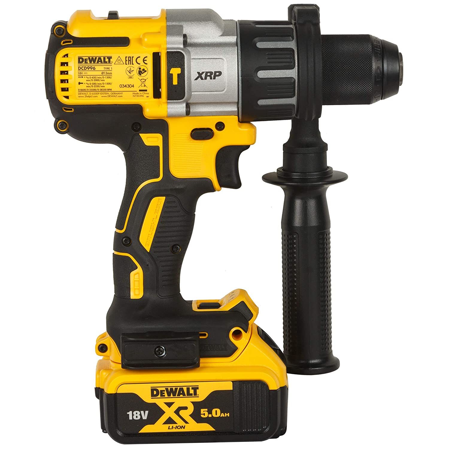 DeWALT *DeWALT DCD996P2 Keyless 18V Cordless Hammer Drill