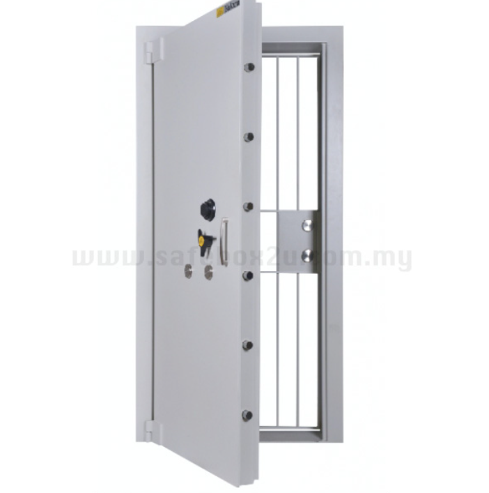 FALCON BRD 06 – 6MM BOOK ROOM DOOR C/W GRILLE GATE
