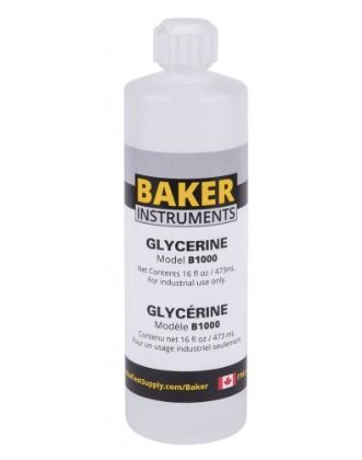 BAKER INSTRUMENTS Glycerine,16 oz.,473mL: B1000