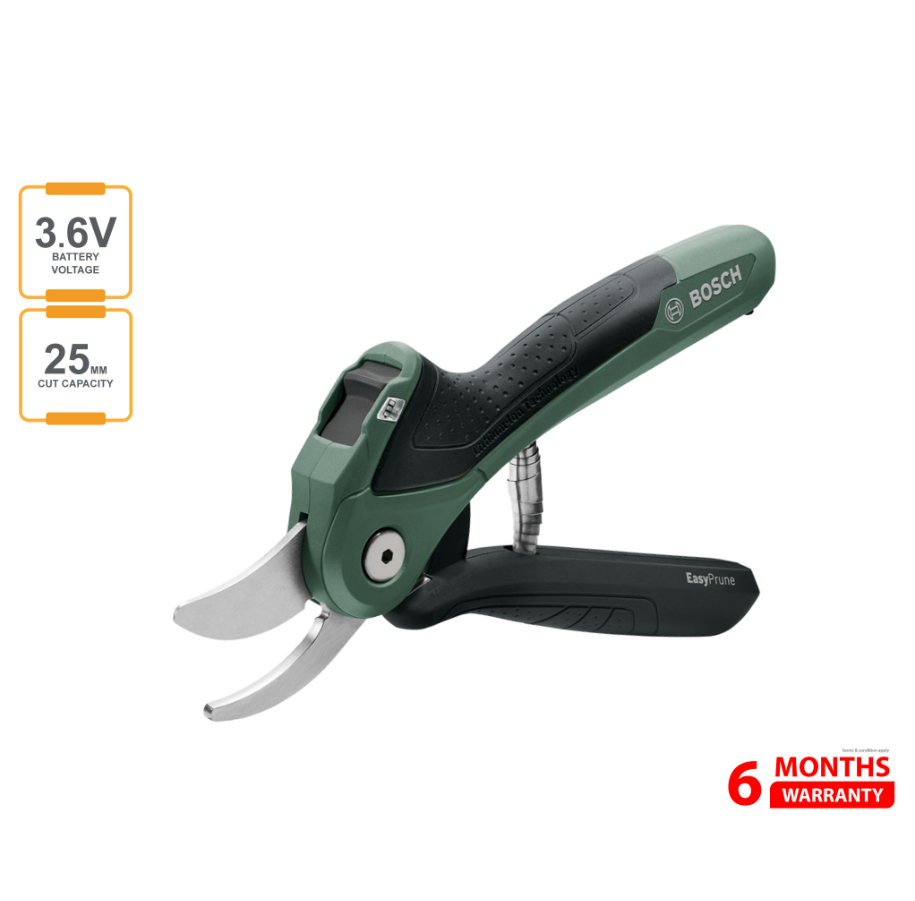 BOSCH 3.6V EASY PRUNE SECATEURS PRUNER SHEARS (06008B2140)