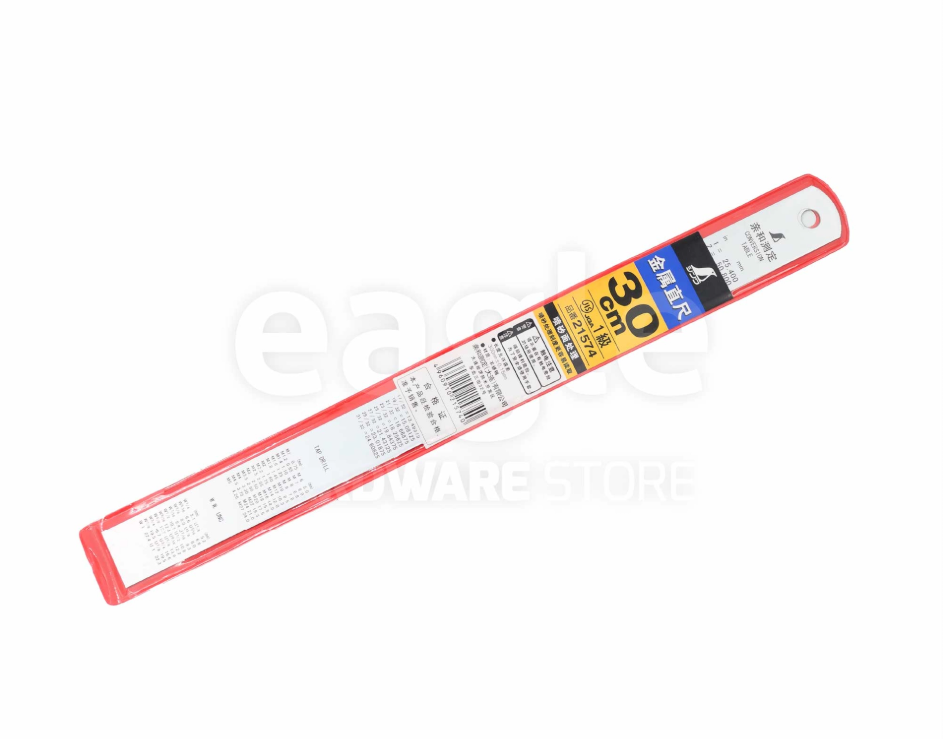SHINWA 21574 (300MM) STAINLESS STEEL RULER