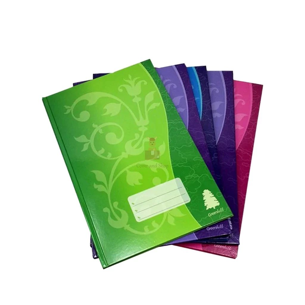 Greenhill F4 Hard Cover Exercise Foolscap Note Book