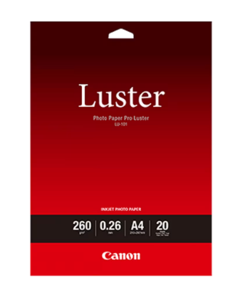 Canon LU-101 Photo Paper Pro Luster | A4 | 20 sheets