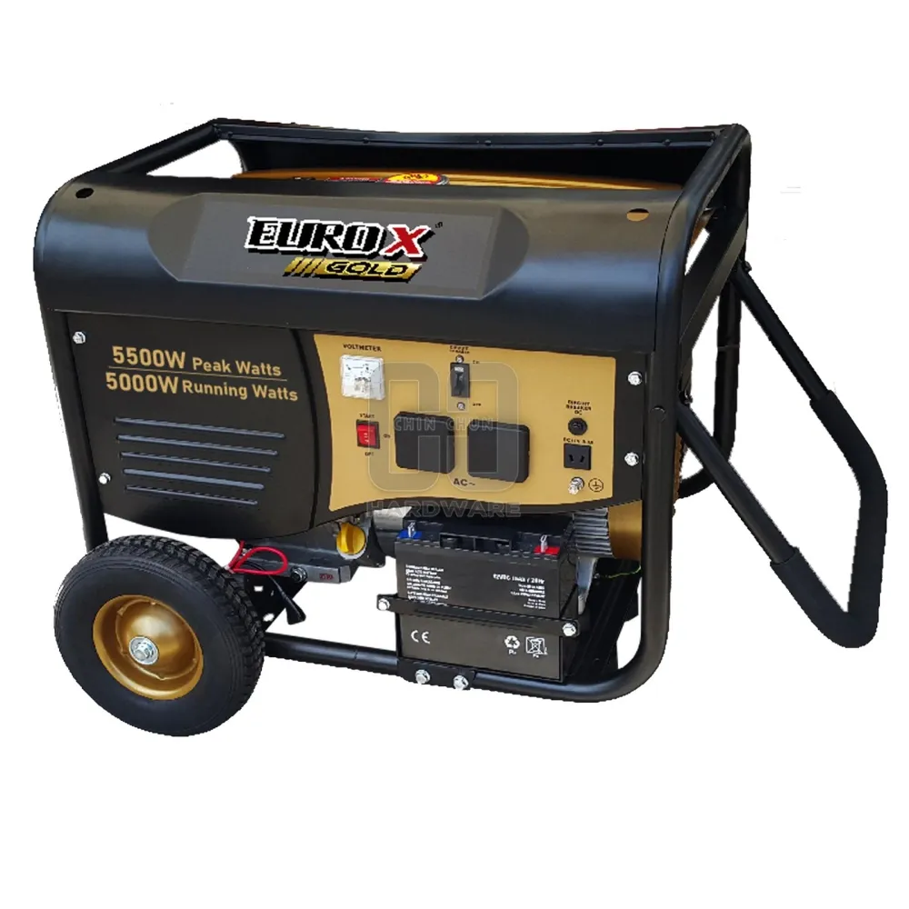 EUROX GOLD GASOLINE GENERATOR ( 5000W ) EGY6502