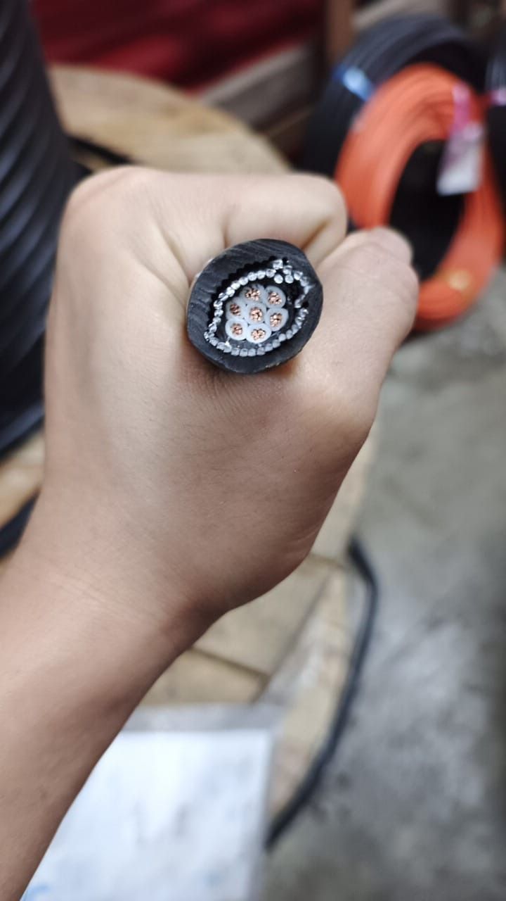 Armoured cable 2.5mm x 7 core PVC/SWA/PVC 60meter