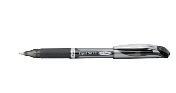Pentel BL60-AO Energel Refillable Gel Roller Pen (1.0mm) – BLACK