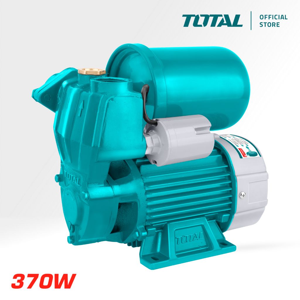 TOTAL AUTOMATIC SELF-PRIMING PERIPHERAL PUMP PIPE (370W/0.5HP/MAX HEAD 28M/MAX SUCTION 8M/1"/IP4X) TWP937016