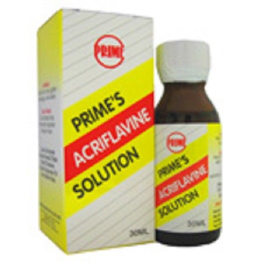 Acriflavine Solution 30ml First Aid Refill