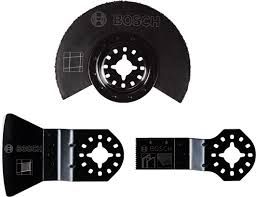 Bosch 26608662342 - Starlock Multi-Cutter Blade Set (For Ceramic Tiles) / Cutter Blade / 3pcs / Multi-cutter blade / Starlock