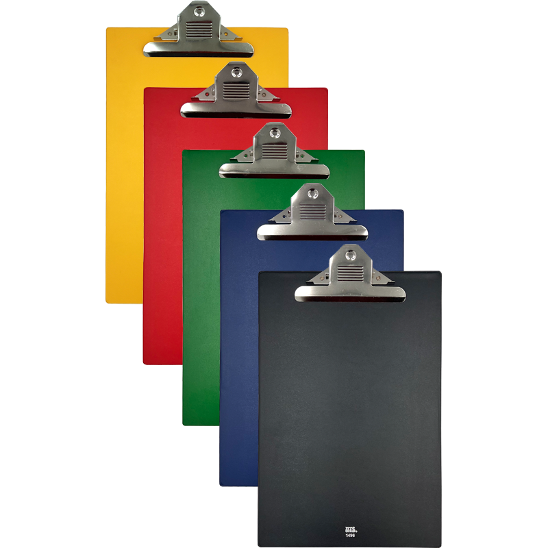 QP JUMBO CLIP BOARD FILE A4 (ALL COLOR)