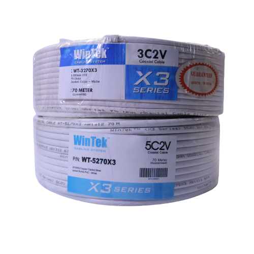 WINTEK 3C2V 5C2V RADIO FREQUENCY COAXIAL CABLE 70METER