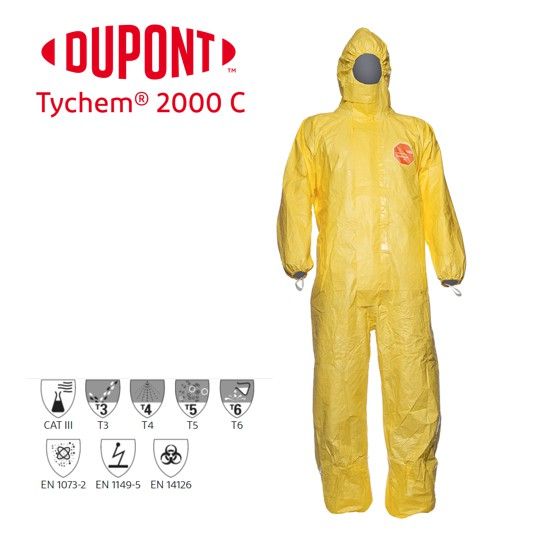 DuPont™ Tychem® 2000 Disposable Coverall