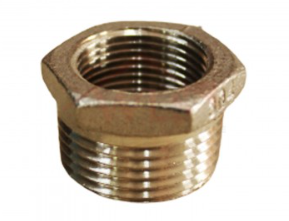 ATKC Stainless Steel Fittings Hexagon Bushing 1 1/2" x 1"