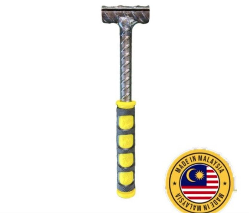 C CHANNEL PENGEPAK BESI BIRU WITH RUBBER