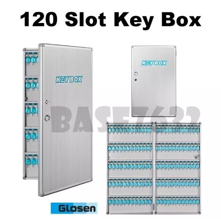 OCHA KEY STORAGE FOR 120 Slots Hooks Aluminium (Glosen B1120) FREE DELIVERY