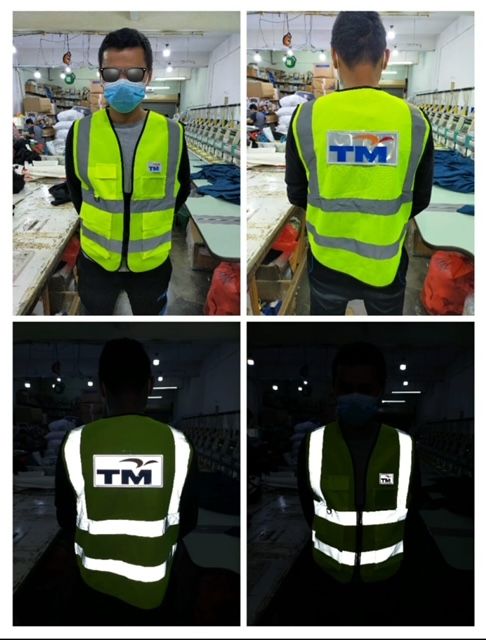 QP SAFETY VEST TM WITH 2 LOGO DEPAN & BELAKANG (NEW TM LOGO)