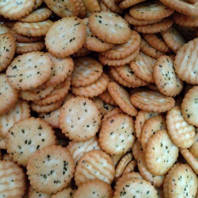 Hup Seng Vegetable Ring Ring Biscuit HALAL 1kg/pack (Plastic)
