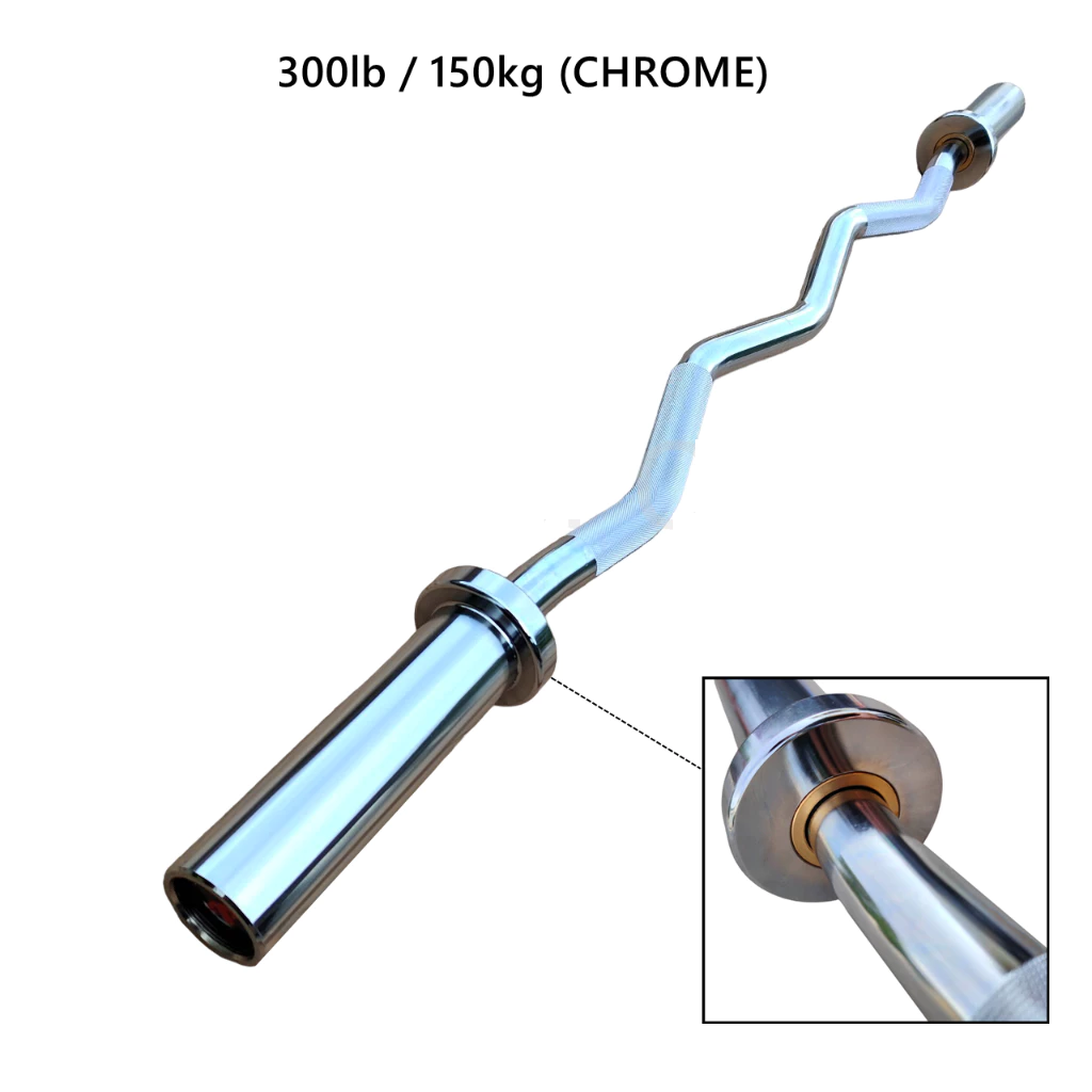 OEM EZ Barbell Max Load 300LB 1.2m 5cm
