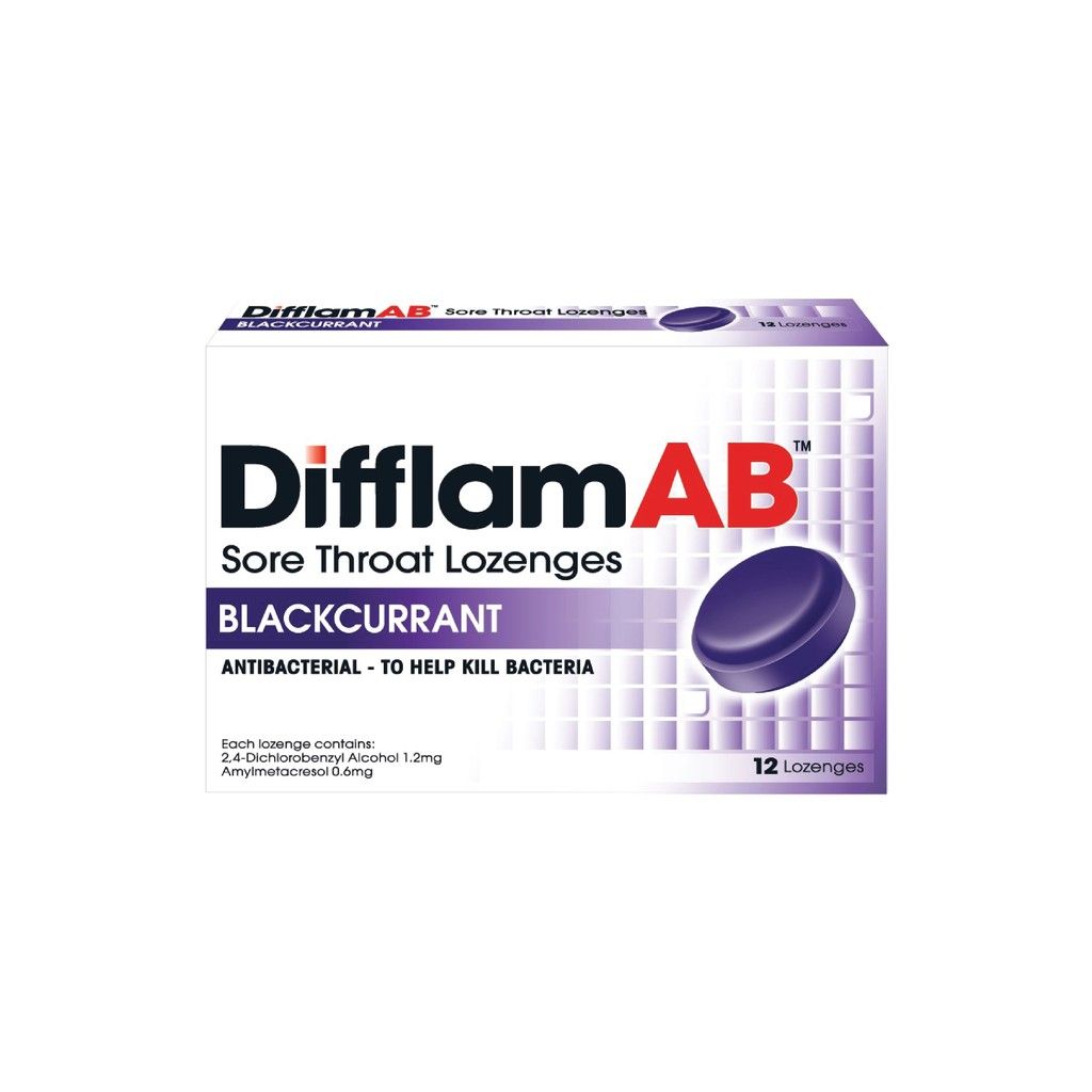 Difflam *Difflam AB Sore Throat Lozenges [12S]