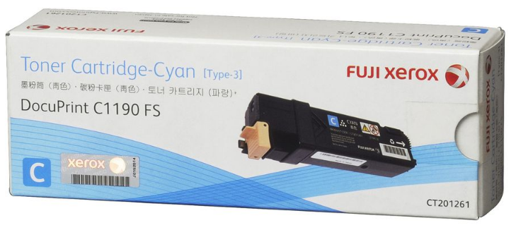 Fuji Xerox Toner Cartridge DocuPrint C1190 FS Cyan