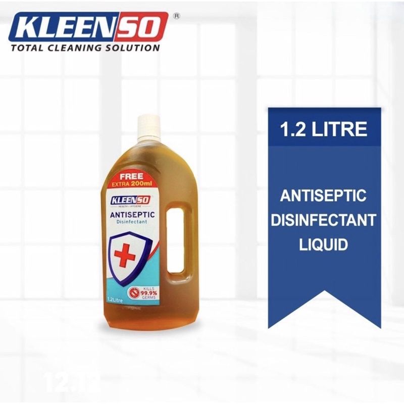 KLEENSO ANTISEPTIC DISINFECTANT (CONCENTRATED) 1200ML
