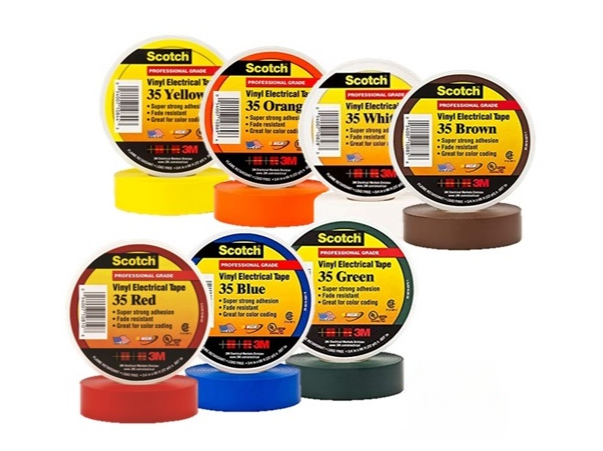 3M 35 SCOTCH VINYL ELECTRICAL TAPE (10ROLLS)