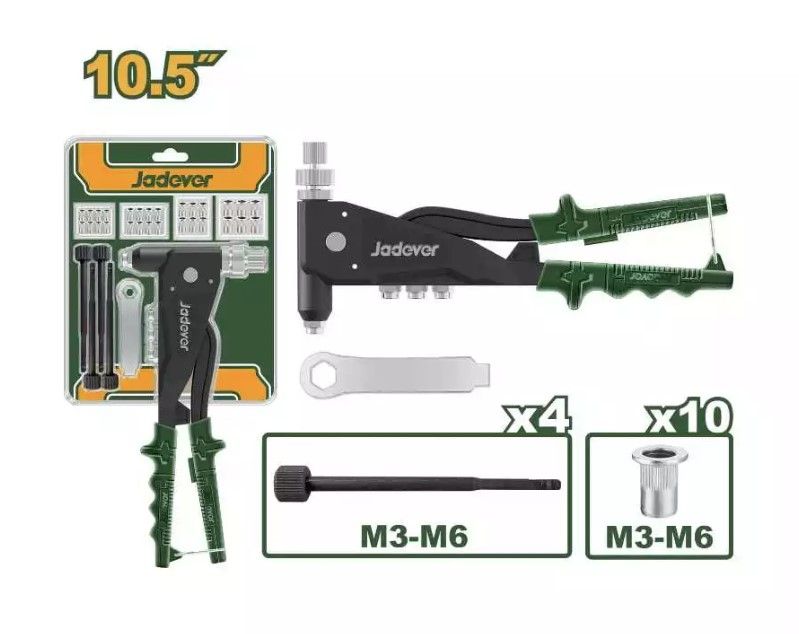 JADEVER RIVET NUT GUN KIT JDHR5710