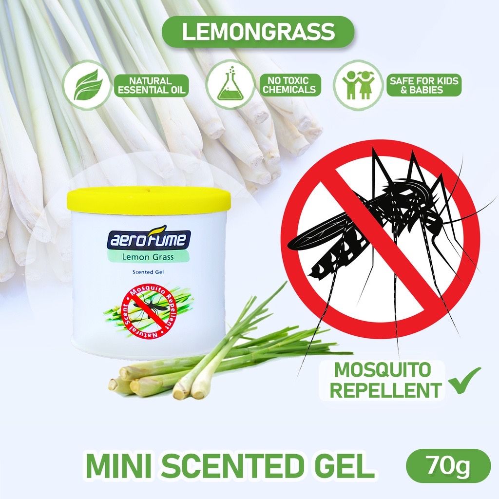 aerofume Mosquito Repellent Lemon Grass 70g