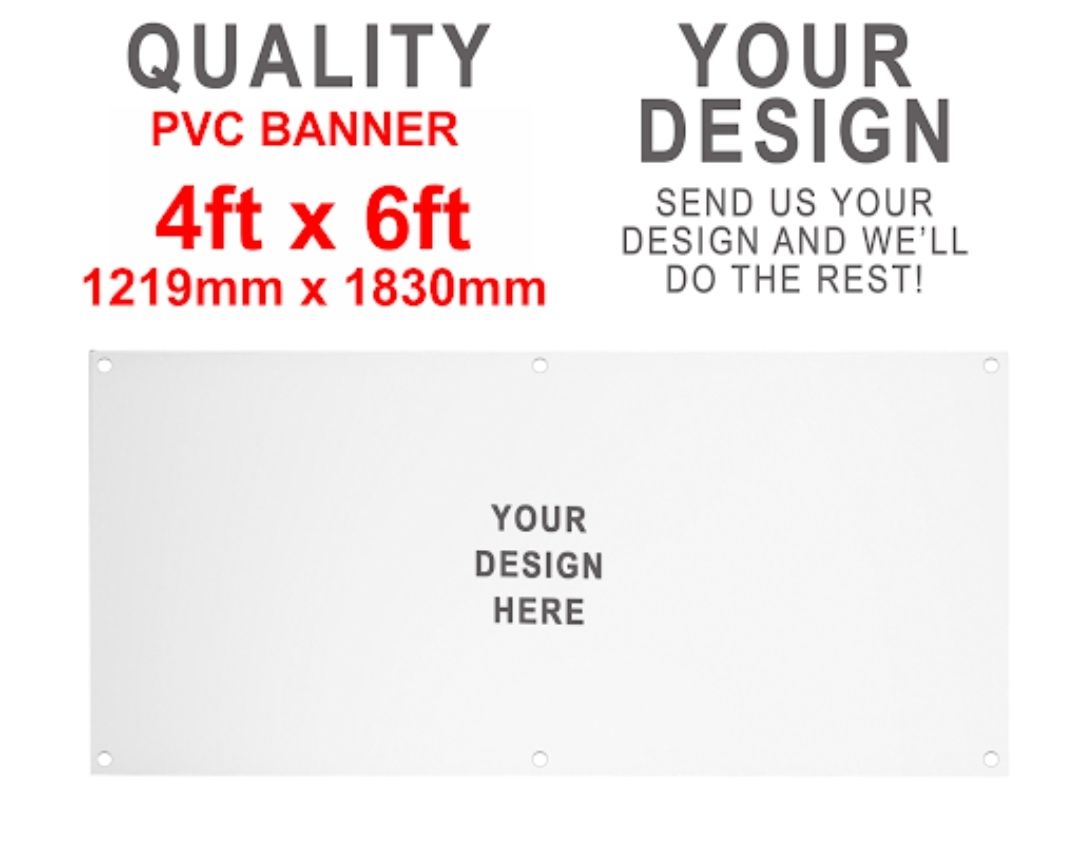 Banner 4ft x 6ft