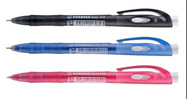 STABILO LINER 348 SEMI GEL BALL POINT PEN 0.38MM