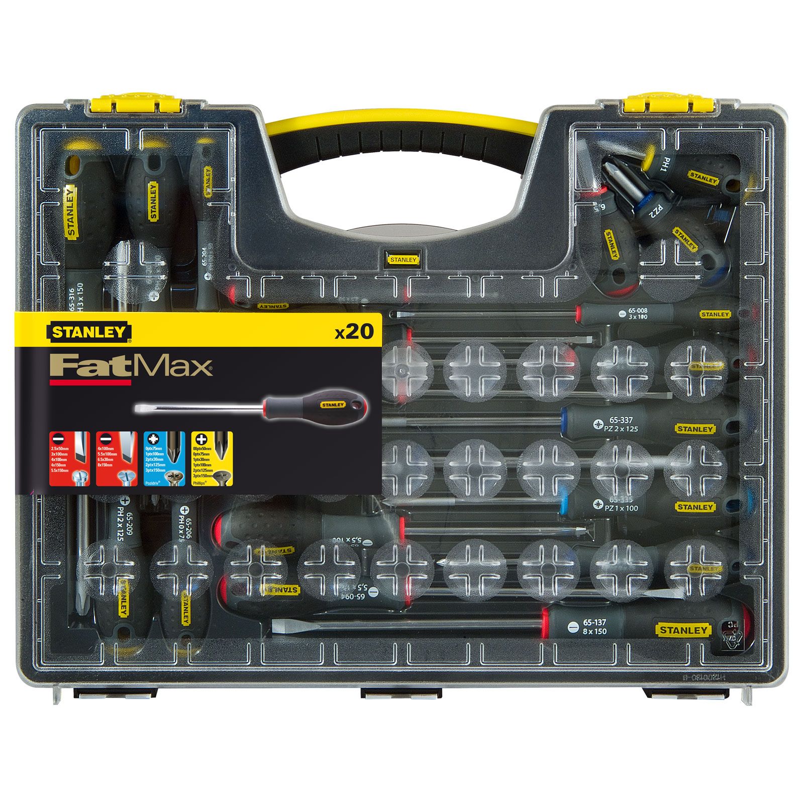 Stanley *Stanley 5-62-572, 20 Piece Fatmax™ Screwdriver Set