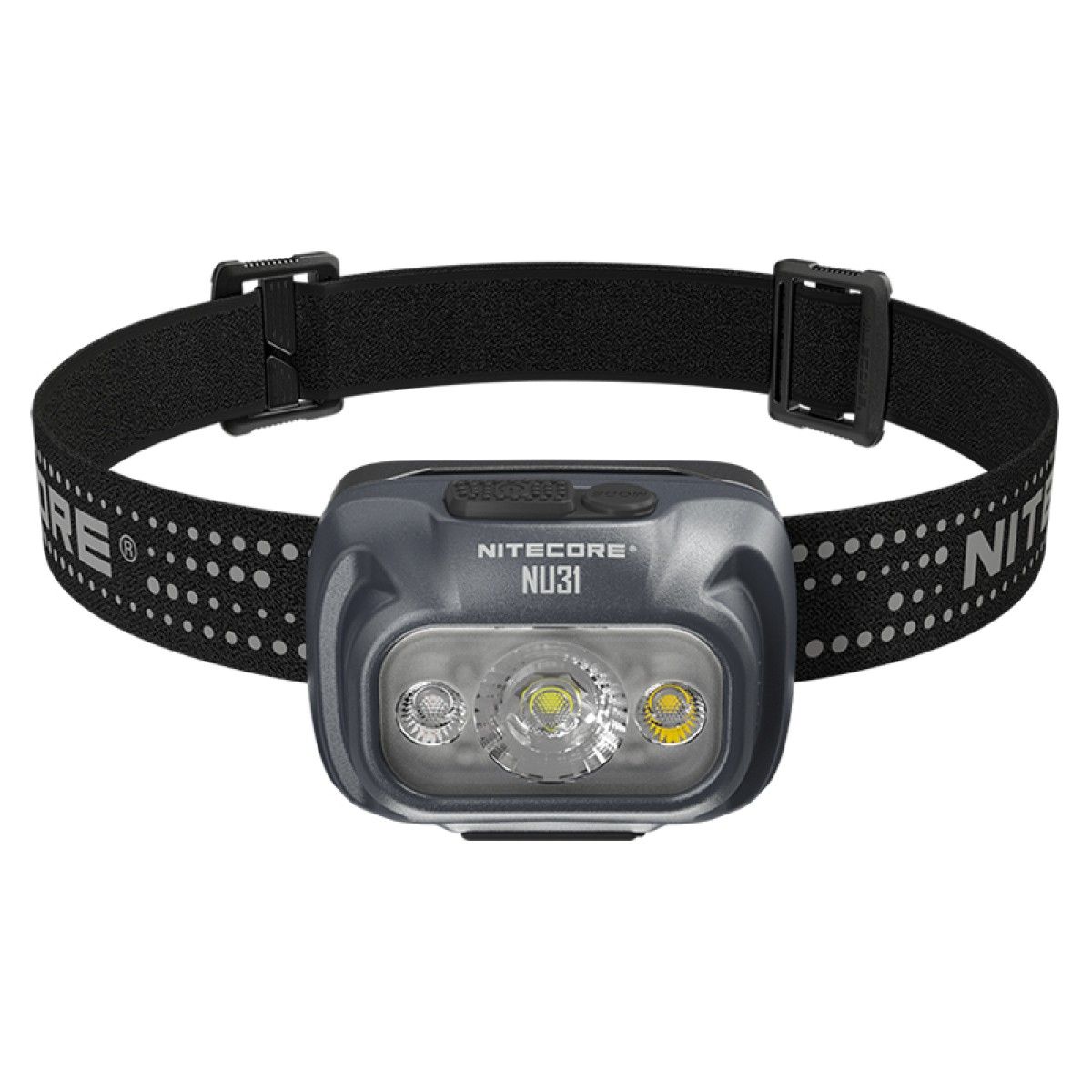 NITECORE NU31 USB-C Rechargeable Headlamp Triple Output 550Lumens Built in battery