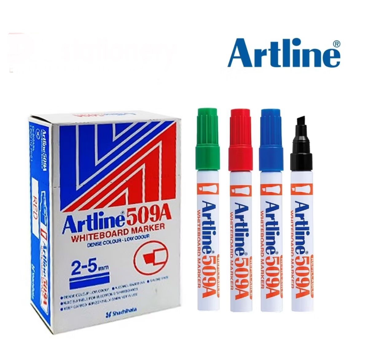ARTLINE 509A WHITE BOARD MARKER PEN - 12pcs/Box PEN PENANDA PAPAN PUTIH