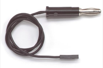 Fluke PATCH 4771-36-0 Banana Plug/.025 Sq Recept (black)