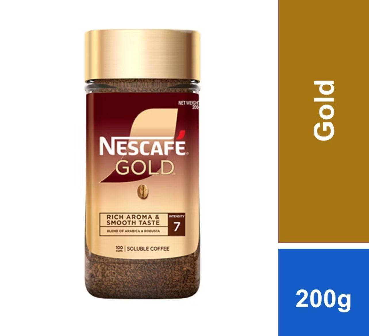 NESCAFE GOLD Arabica Instant Coffee Powder Signature Jar 200g