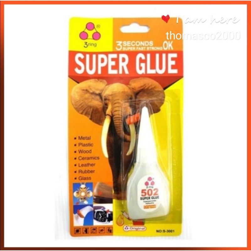 JOO HUAT 3 RING SUPER GLUE 502 S3001