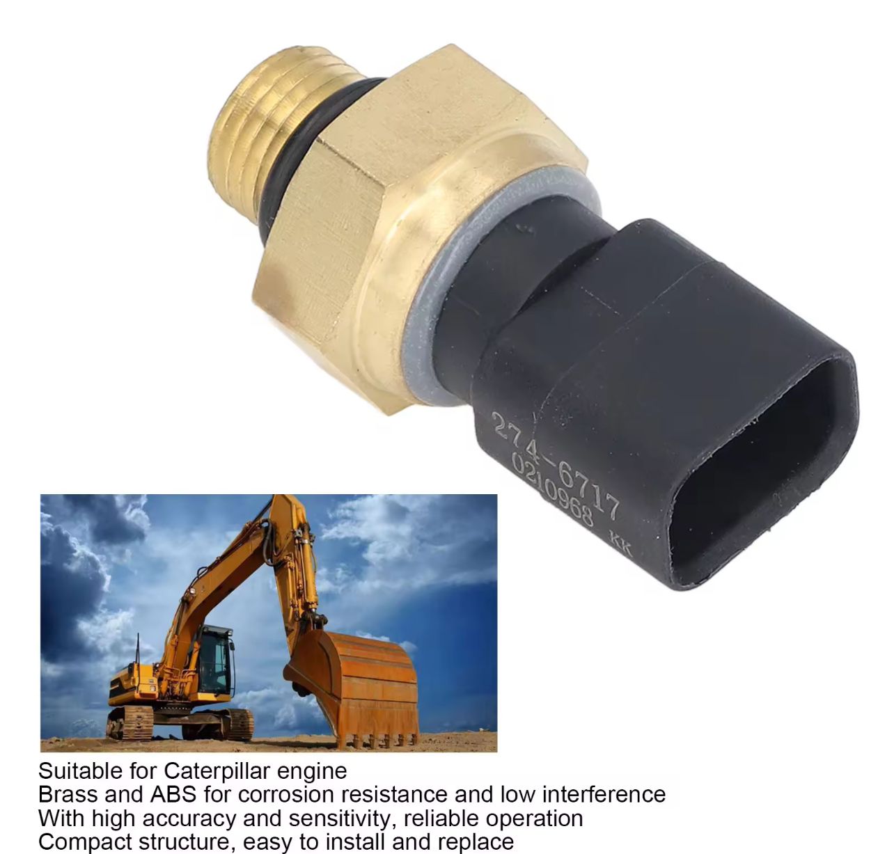 Fuel Pressure Sensor for Pump Lubrication System