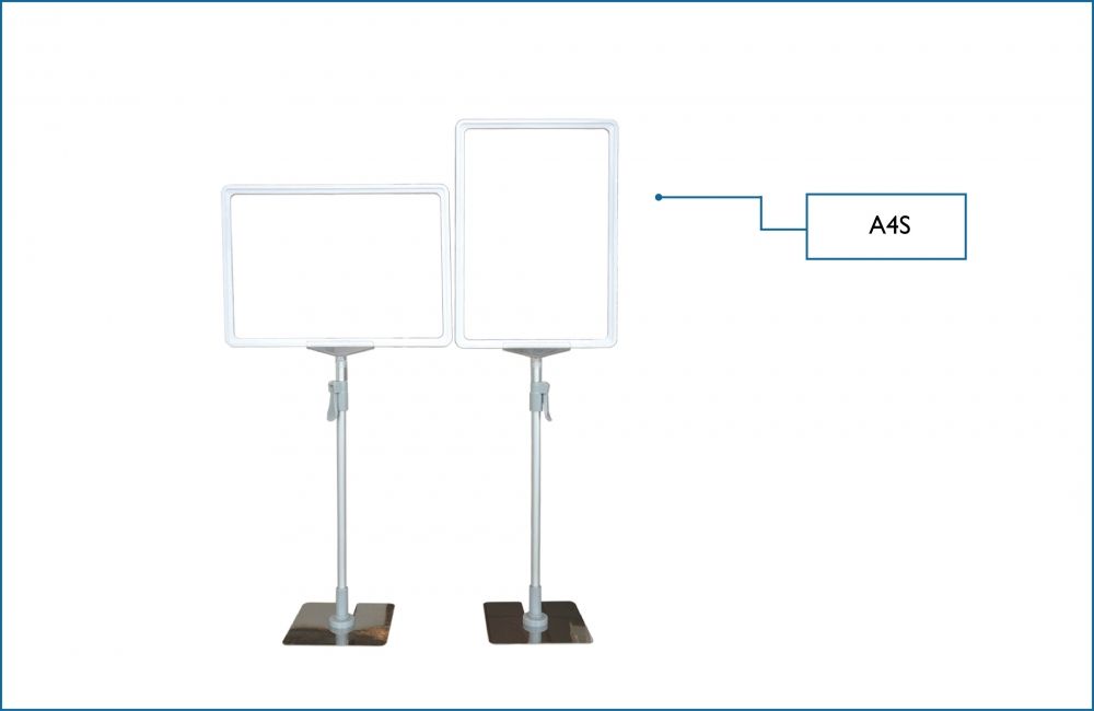A4 SIGNAGE PRICE DISPLAY STAND LABEL