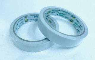 Double Sided Tissue Tape 18MM x 10YD APPLLO GREEN