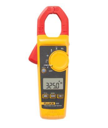 FLUKE 325 CLAMPMETER, MAX CURRENT 400A AC, 400A DC CAT III 600V, CAT IV 300V