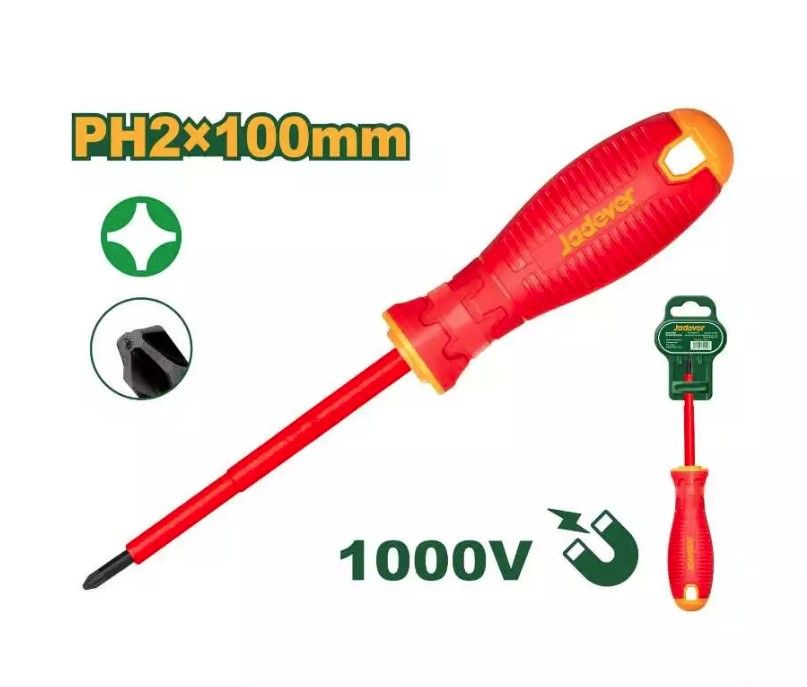 JADEVER INSULATED SCREWDRIVER JDSD7224
