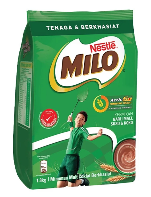 Nestle' Milo Chocolate Malt Powder_Soft Pack 1.8kg