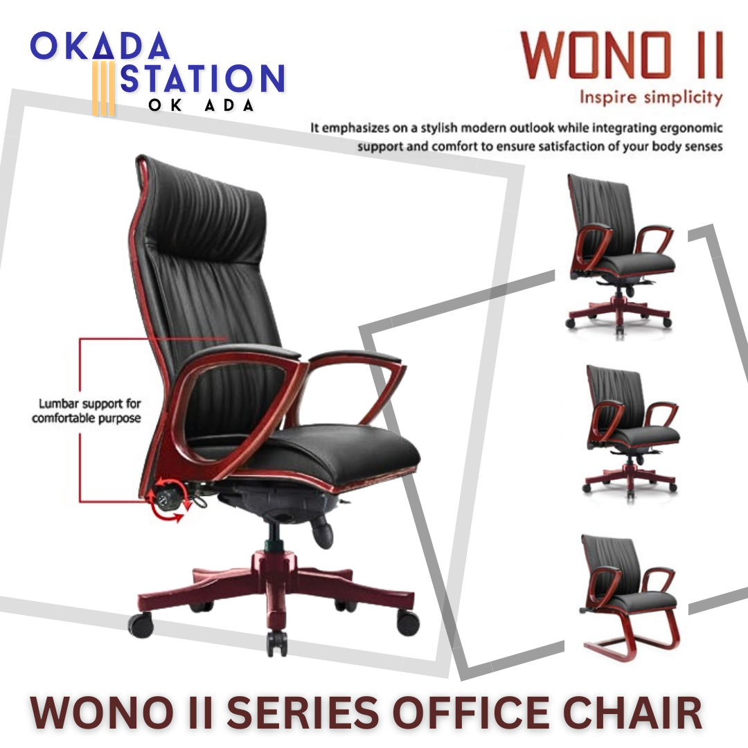 CLASSIC CHAIR WONO II FABRIC ERGONOMIC OFFICE CHAIR WITH WOODEN LEG -ALL SIZE / CLASSIC CHAIR / OFFICE CHAIR / ERGONOMIC EXECUTIVE CHAIR / FABRIC OFFICE CHAIR / EXECUTIVE OFFICE CHAIR / ERGONOMIC OFFICE CHAIR / WOODEN SERIES / FABRIC CHAIR / CHAIR / WONO II