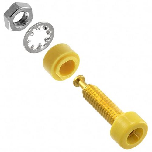 Fluke PJKPL 2142-4 Mini B-jack 10/pkg (yellow)