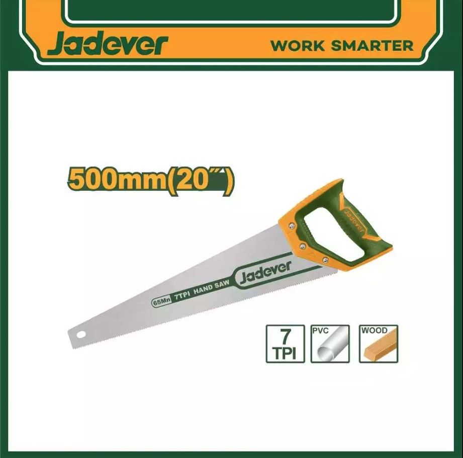 JADEVER HAND SAW 500MM?20"?JDHW1120