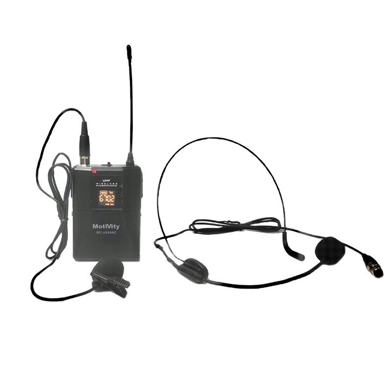Motivity *# Motivity MCMC RC-U8090C Wireless Headset & Clip Microphone