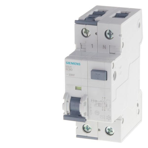 Siemens RCBO - 1P+N - 5SU1356-6KK06