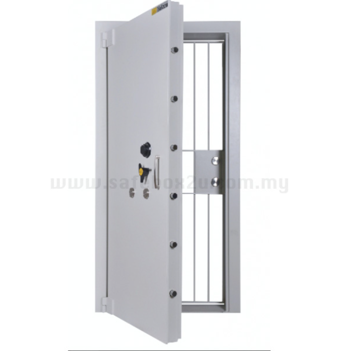 FALCON BRD 12 – 12MM BOOK ROOM DOOR C/W GRILLE GATE