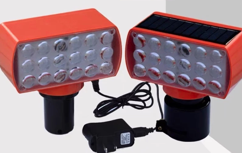 WARNING LIGHT BATTERY BLINKER LIGHT TRAFFIC BLINKER LIGHT SAFETY BLUE RED